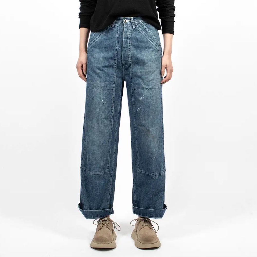 CHIMALA painter jeans CS36-MP12A INDIGO SPLATTER Size 30